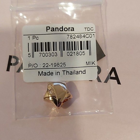 Authentic PANDORA *CHINA EXCLUSIVE*Lucky Star Series Preference Star 782484C01 - Picture 4 of 8